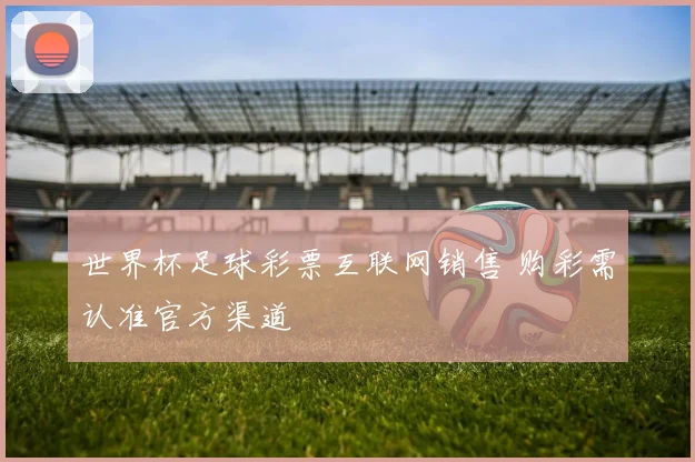 世界杯足球彩票互联网销售 购彩需认准官方渠道