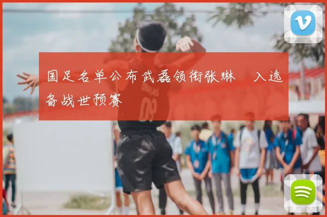 国足名单公布武磊领衔张琳芃入选备战世预赛